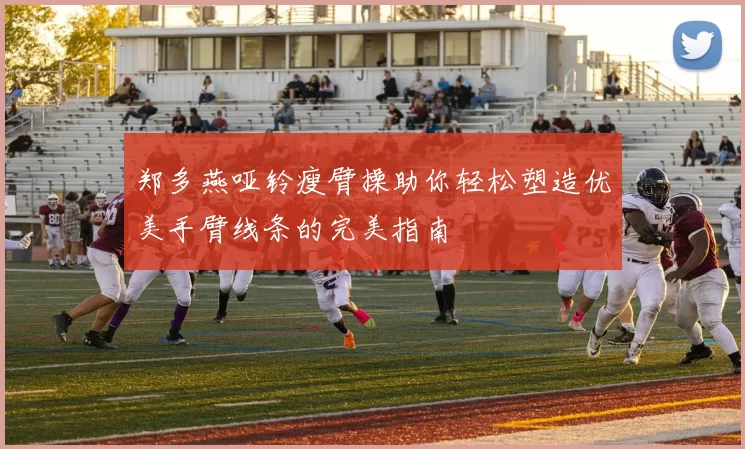郑多燕哑铃瘦臂操助你轻松塑造优美手臂线条的完美指南